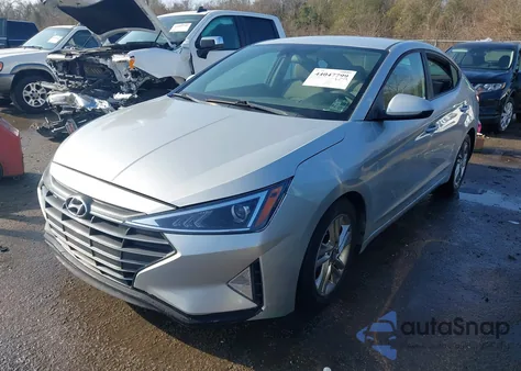 2019 Hyundai Elantra Sel из США, поврежденный, VIN 5NPD84LFXKH414877